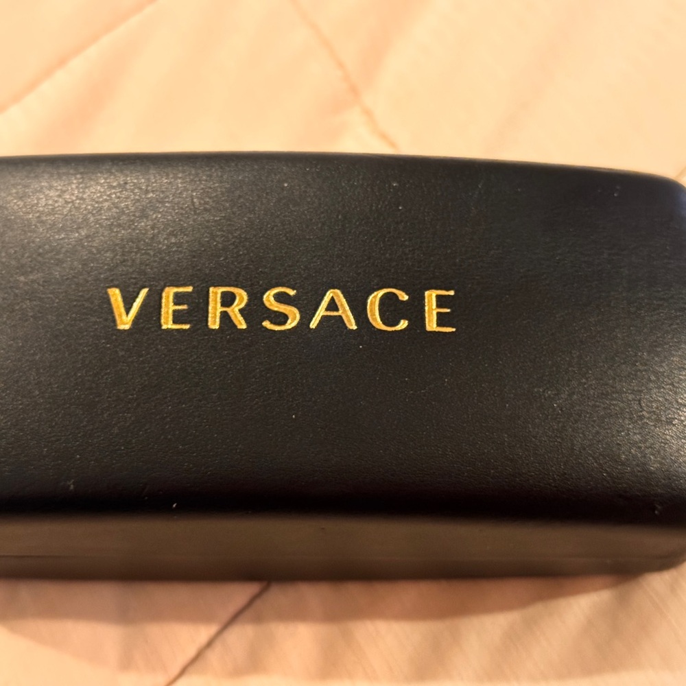 Versace 4103 Black Wrap around Sunglasses - Picture 5 of 5